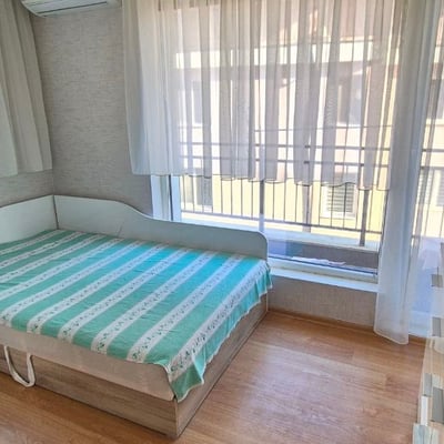 Alquiler de un apartamento acogedor y compacto de dos habitaciones en el barrio de Levski, Varna, Bulgaria